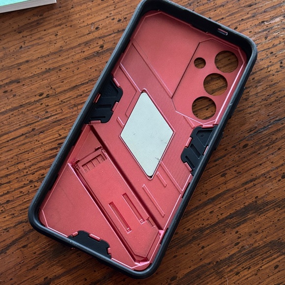 Red Protective Phone Case - Picture 2 of 2
